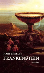Omslaget till boken Frankenstein av Mary Shelly.